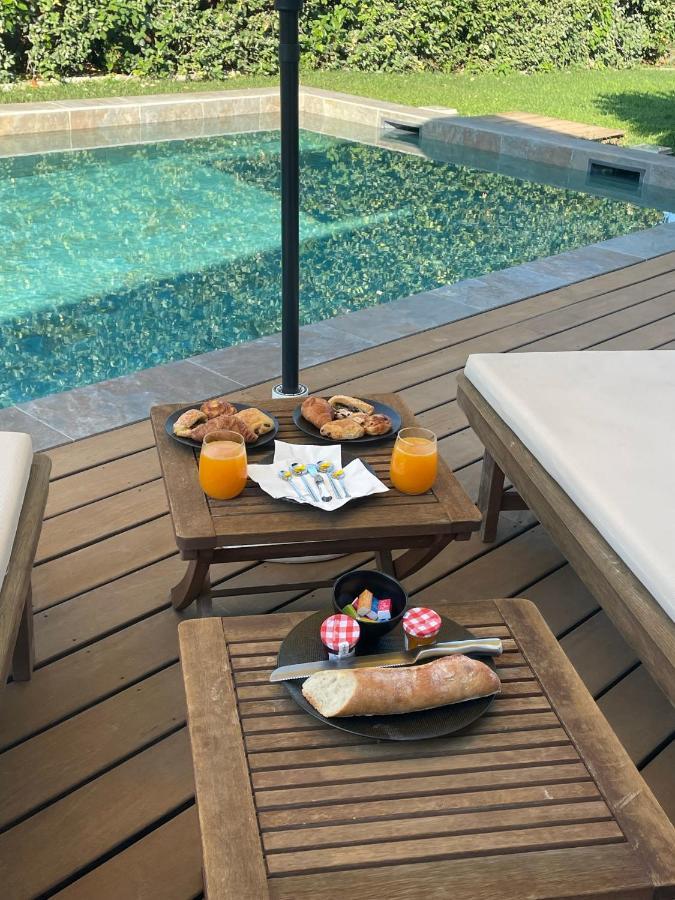 Chambre Luxe Dans Villa De Standing Avec Piscine, Acces Discret Et Independant, Terrasse Arboree Et Parking Prive La Valette-du-Var Buitenkant foto