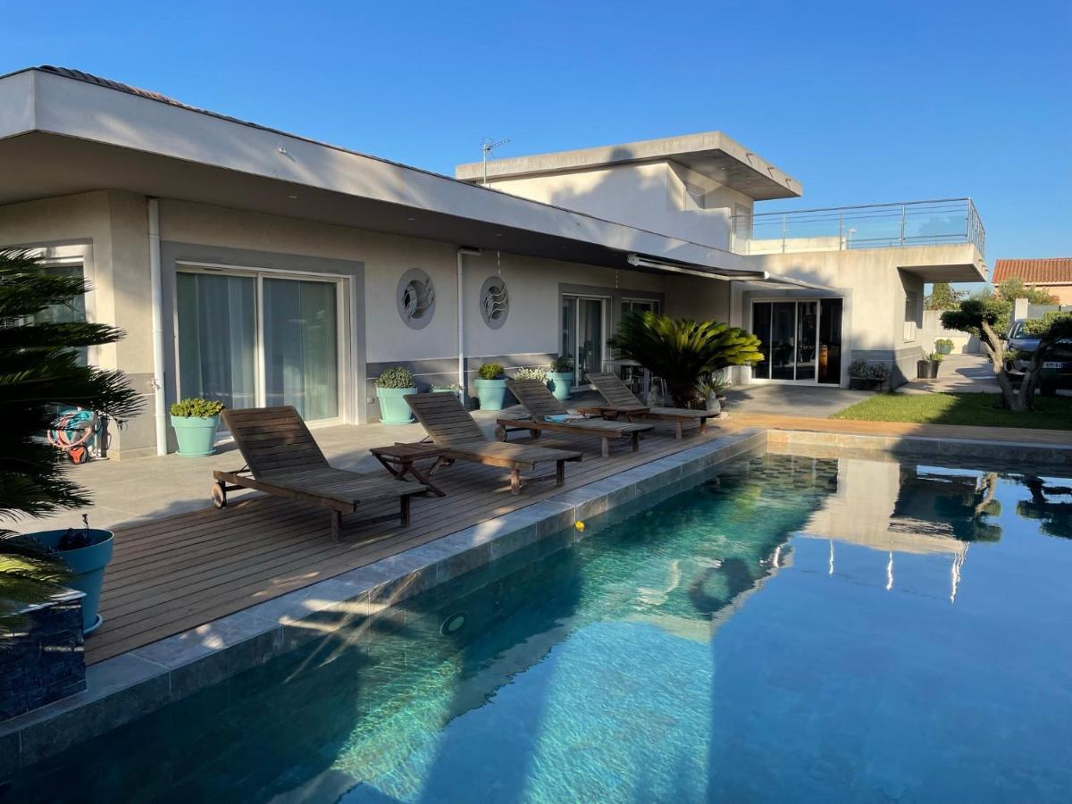 Chambre Luxe Dans Villa De Standing Avec Piscine, Acces Discret Et Independant, Terrasse Arboree Et Parking Prive La Valette-du-Var Buitenkant foto